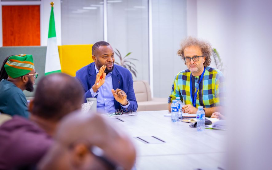 Bosun Tijani X EU- 3MTT Scale Up Implementation Meeting